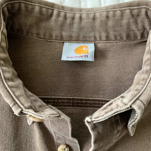 Carhartt Men’s Chamois button down - Picture 2 of 5
